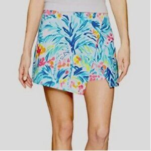 Lilly Pulitzer Marii Skort in Serene Blue Tippy Top Print size 10 and 12 NWOT